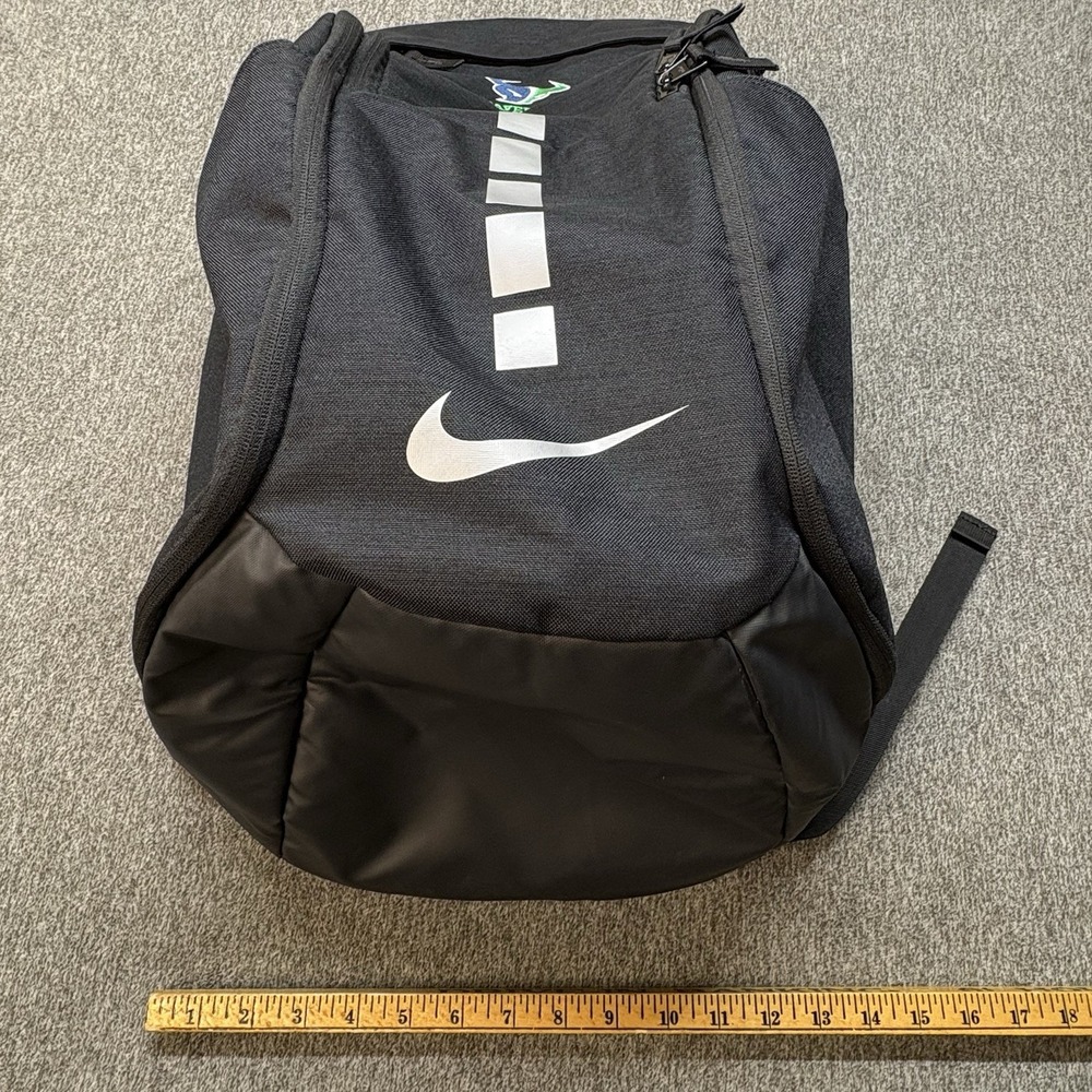 Nike Hoops Elite Pro Basketball School Backpack Black White BA5554 - Picture 16 of 16